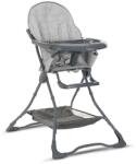 Lorelli Scaun de masă pentru copii Bonbon Grey Leather 10100312506 Scaun de masa bebelusi, inaltator