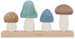 Little Dutch Set de jucării din lemn cu ciuperci Forest Friends