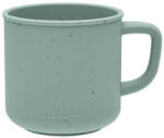 KikkaBoo Cană cu mâner Platinum Silicone Sage 31302050021