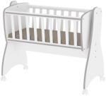 Lorelli Pătuț-leagăn pentru bebeluși First Dreams alb/string 10150550037