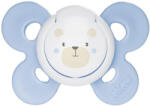 Chicco Suzetă din silicon Physio Comfort 2-6 luni, albastră 0326