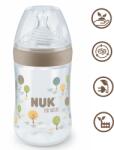 Nuk for Nature Biberon pentru bebeluși cu tetină din silicon M Temperature Control 260 ml. 10742003
