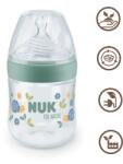Nuk for Nature Biberon pentru bebeluși cu tetină din silicon S Temperature Control 150 ml. 0+ 10743074
