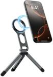 SODI ST05 mágneses összecsukható telefonállvány és mini tripod, szürke