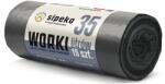 Sipeko 35L szemeteszsákok, 15 db-os készlet, LDPE, 20 mikron, fekete színű (SIPEKO72604)