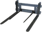 BRECKNER Set lame paleti 120cm cu 2 furci pentru baloti 110cm Breckner Germany (BK98480)
