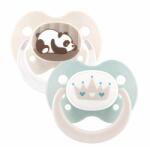 Baby-Nova Suzeta din silicon ortodontica, 0-6 luni, 2 bucati, diverse modele, Baby Nova