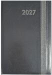 Alisca Agendă ALISCA Rebel, cusută, format A/4, săptămânală, pagini albe, gri, 2027 (260603/VSZ)