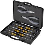 KNIPEX Elektronikai fogó készlet ESD 8 részes 00 20 18 ESD (00 20 18 ESD)