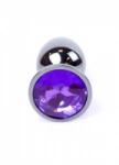  Plug anal plug steel with crystal 2, 7cm