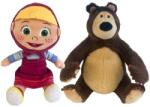 PTS Set 2 jucarii din plus Masha (18 cm ) si Ursul (20 cm) (PTS25259X) - ookee