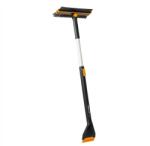 Fiskars X-series forgó kaparó, teleszkópos, seprővel és kaparóval | 1078492 (1078492)