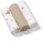 BabyOno Babyono, scutece din muselina, bej, 70x70 cm, 3 buc