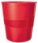 Leitz Coș de plastic Leitz WOW 15ℓ roșu Cos de gunoi