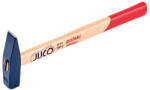 JUCO Ciocan de lăcătuș, Juco, albastru/roșu, 1500 g, mâner din lemn, cap din oțel, plat/conic Ciocan
