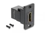 Delock Modul HDMI M-M 4K60Hz montare panou Negru, Delock 91194 (91194)