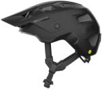 ABUS MoDrop MIPS MTB Kerékpáros Sisak - Hegyi Kerékpáros Bukósisak Ütközésvédelemmel, Egyedi Illeszkedés, Unisex - Matt Fekete, S-es méret
