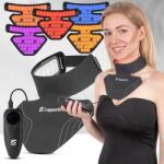 inSPORTline Mască de gât și decolteu cu terapie cu lumină infraroșie LED inSPORTline Rademis 2.500 mAh (31160) - sport-mag