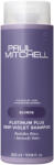 Paul Mitchell - Platinum Plus Deep Violet Shampoo - Mélylila Sampon Közép- és Sötétszőke Hajra 300ml