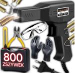 Retoo Műanyag hegesztőgép, forrasztógép 800 db tűzőelem, 750°C-ig, LED világítással, kiegészítőkkel (ER1137)