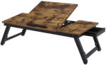  Masuta pentru laptop VAREXO, rustic maro/negru