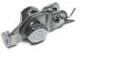 UNI Auto hátsó fék rögzítőlemez készlet Vespa Small- és Largeframe fékkábel rögzítő csere UNI Auto Fékrendszer és alkatrészei Fékkarok és fékbowdenek Fékbowdenek Komplett fékbowdenek