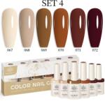 BORN PRETTY TERRA gél lakk szett 6x10ml - No. 04 - Hema-Free (63988-4)