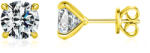 Olivie ezüst fülbevaló MOISSANITE GOLD 9732 (HAI)
