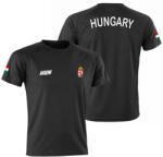  Magyarország mez felső szurkolói fekete "Hungary" feliratos gyerek 10 éves