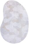 Louis De Poortere mosható műszálas egyedi alakú szőnyeg Coral Oyster White 9228 - 235 x 340 cm