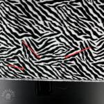  Dekorációs anyag jacquard Tanzanie noir blanc II. osztály