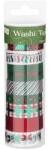Grafix Set 8 role banda adeziva decorativa Wahi Tape Craciun Grafix GR0510KGE (Culoare: Albastru/Auriu) Decoratiune camera copii