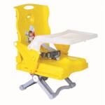 Plebani Booster pliabil Chef Plebani PB070 (Culoare: Galben) Scaun de masa bebelusi, inaltator