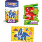 Roter Käfer Set puzzle-uri din betisoare Dinozauri, 16 piese Roter Kafer RK1090-02 Puzzle