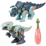 Toi-Toys Set 2 Dinozauri Demontabili cu Surubelnita Inclusa Toi-Toys TT43965Z (Culoare: Verde)