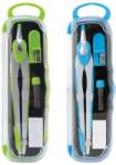 SPREE Compas metalic SET 4 piese in ETUI plastic