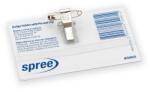 SPREE Ecuson cu ac si clips, 55 х 90 mm, 100 buc/set
