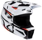 LEATT Cască motocross pentru copii LEATT Kit Moto 3.5-White V25