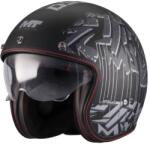 MT Cască pentru scuter MT LE MANS 2 S SV DYSTOPIC B12 MATT