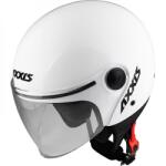 AXXIS Casca pentru scuter AXXIS SQUARE S SOLID WHITE