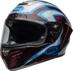 BELL Casca moto BELL Race Star DLX Flex - Xenon Gloss Red/Silver