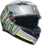 AGV Casca AGV K3 - FORTIFY GREY/BLACK/YELLOW FLUO