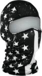 ZANheadgear Cagula ZANheadgear BK/WH FLAG