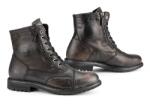 FALCO Ghete moto Falco aviator, Negru