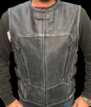 ROADER Vesta moto de piele ROADER GREY