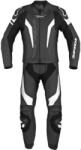SPIDI Combinezon moto de piele SPIDI LASER TOURING White/Black SHORT 2PC