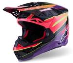 Alpinestars Casca motocross ALPINESTARS SM10 ERA PINK/VIO/YL