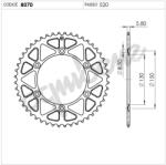 TROFEO Pinion spate TROFEO 368070151 BLACK