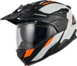 NEXX Cască adventure NEXX X. LIFECOUNTRY TERRA WHITE/ORANGE