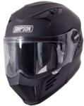 SIMPSON Cască SIMPSON Darksome 06 SOLID MATT BLACK